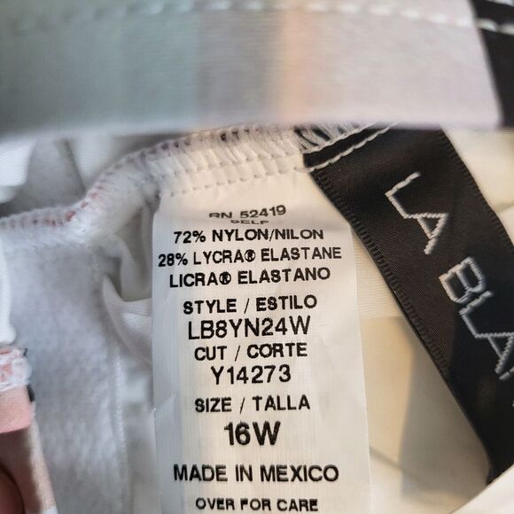 LA BLANKA one piece swimsuit 16W Size - Picture 8 of 8